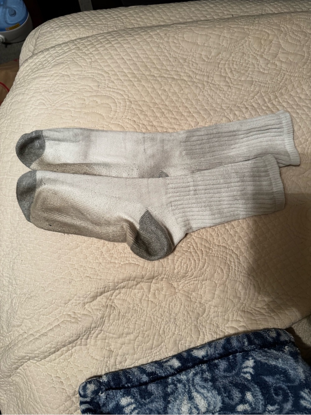 Used Hanes Crew Socks - Washed
